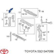 Кузов Окуляр RH Prius 2016-2022 XW нова 5321347050 GK parts Toyota(р)