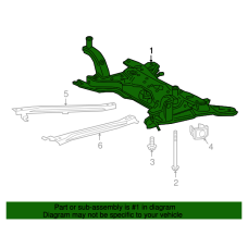 Кузов Підрамник CROSSMEMBER XW нова 5120147072 TOYOTA Toyota(р)