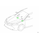 Кузов Кліпса молдинга лобового 2016-2022 XW нова 7554530170 TOYOTA Toyota(р)