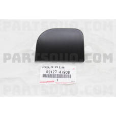 Кузов Заглушка гака переднього бампера RH Prius 12-15 XW30 нова 5212747908 GK parts Toyota(р)